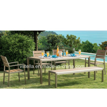 Aço Inoxidável Outdoor Garden Patio Furniture